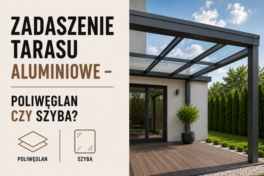 Zadaszenie Tarasu Aluminiowe Poliweglan Czy Szyba Big