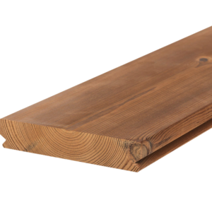Deska tarasowa Thermo Świerk 26x140mm x1mb kl A szczotkowana Lunawood