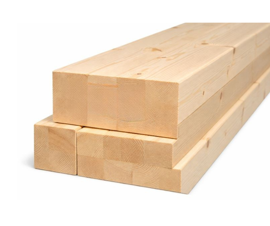 Belka klejona BSH 60x120 mm Świerk SI Drewno konstrukcyjne klejone BSH świerk SI 60x120 mm, klasa wizualna, przekrój belki