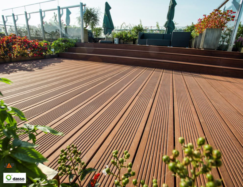 Deska tarasowa Dasso MOCCA CTECH 20x155mm x 1mb Ceramix deska bambusowa - obrazek 2
