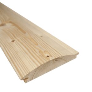 Deska elewacyjna Świerk Skand 24x146mm x1mb kl. AB Półbal