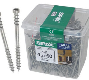 WKRĘTY TARASOWE SPAX WIROX 4,5x60 mm srebrne (400)