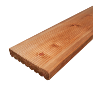 Deska tarasowa świerk skand. kl AB 28x145mm x1mb ryflowana impregnowana