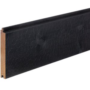 Deska do wnętrz termoświerk C24 IGNITE 20x140mm kl.Rustic "Drewno Opalane"