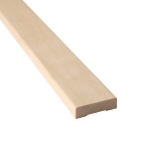 OSIKA BIAŁA UK 12X42X2100-2400mm LISTWA WYKOŃCZENIOWA