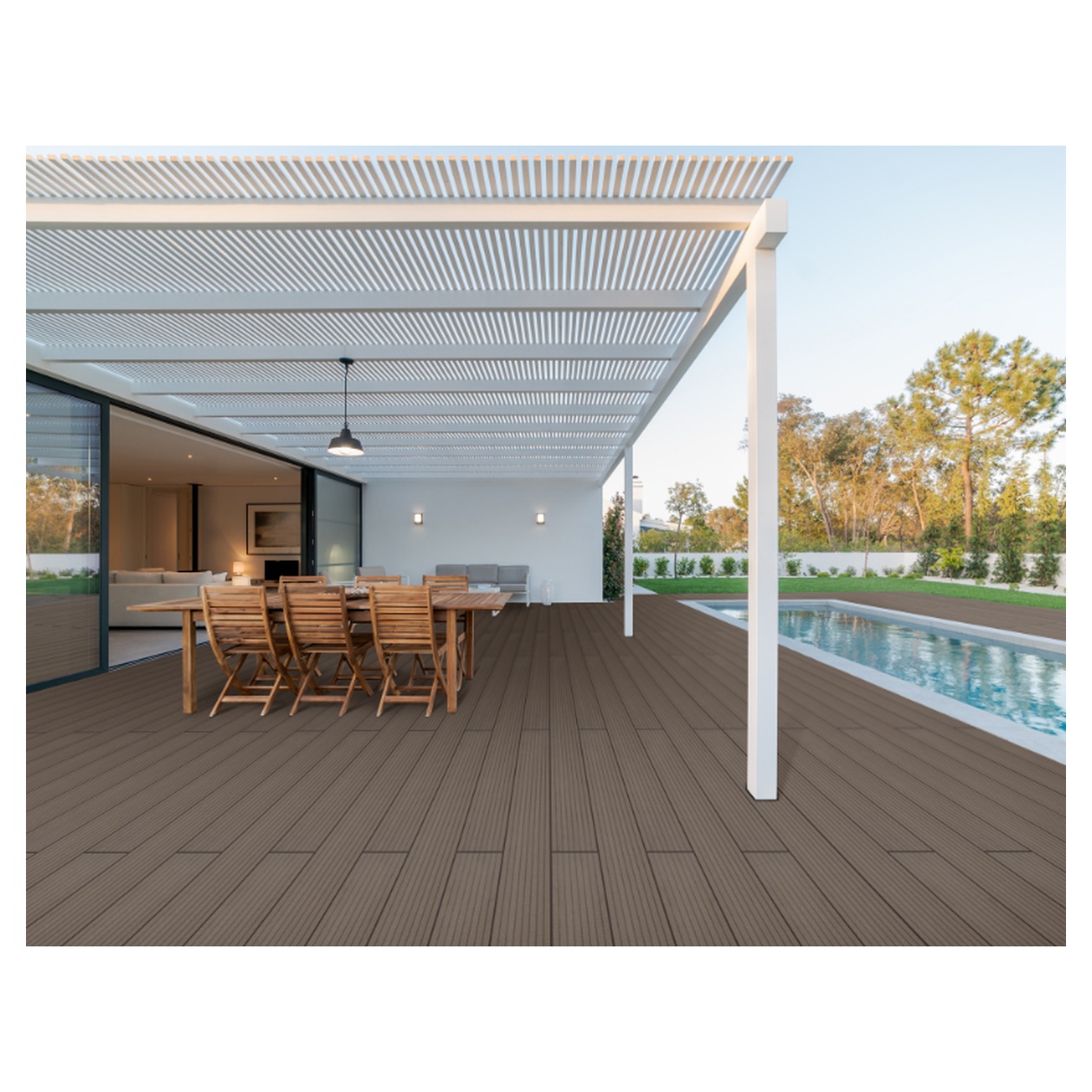 Deska tarasowa Gardin ECO Plus kompozytowa 21x146mm x 1mb - obrazek 4