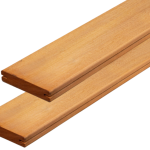 Garapa Viveiro 21x100mm deska tarasowa egzotyczna z ukrytym systemem montażu