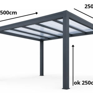 Pergola Aluminiowa 500x250 1